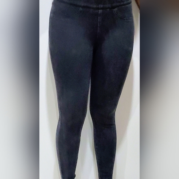 Madewell Anywhere Jean Black Skinny Size 27 High Rise Pull-On - Picture 4 of 7